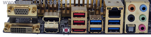 ECS A85F2-A GOLDEN ports