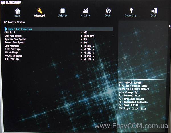 ECS A85F2-A GOLDEN UEFI BIOS
