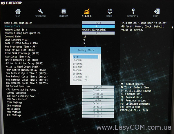 ECS A85F2-A GOLDEN UEFI BIOS