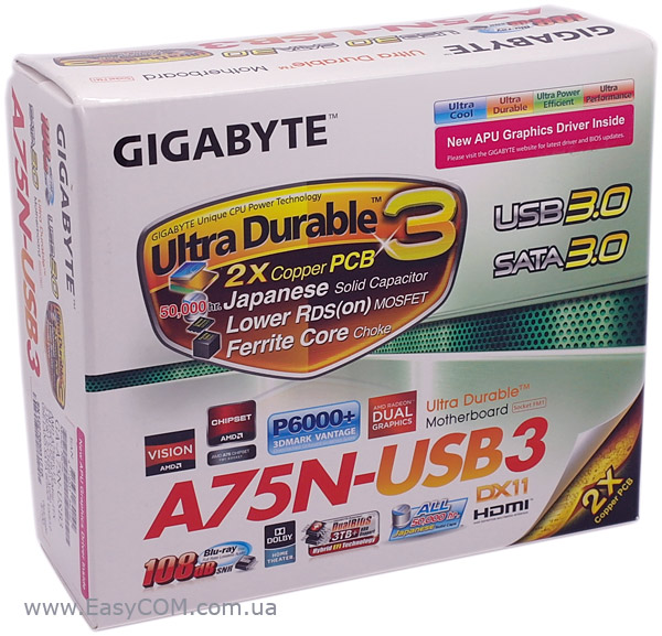 GIGABYTE GA-A75N-USB3