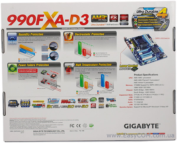 GIGABYTE GA-990FXA-D3
