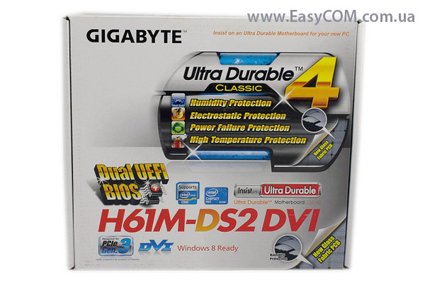 GIGABYTE GA-H61M-DS2 DVI