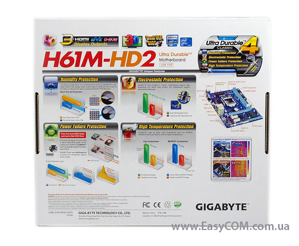 GIGABYTE GA-H61M-HD2