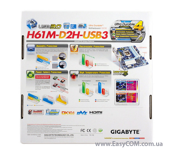 GIGABYTE GA-H61M-D2H-USB3