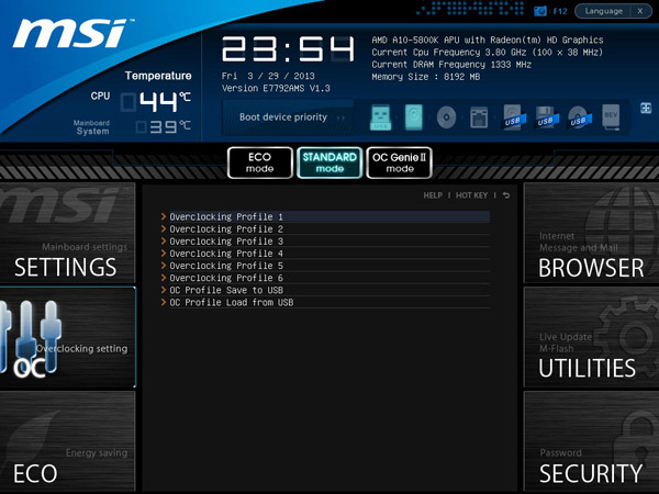 MSI FM2-A75IA-E53