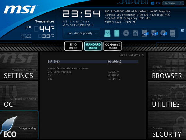 MSI FM2-A75IA-E53