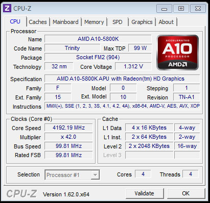 MSI FM2-A75IA-E53