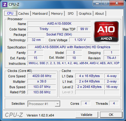 MSI FM2-A75IA-E53