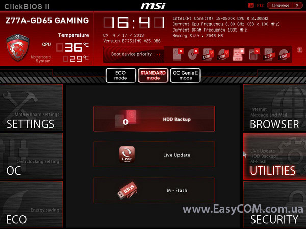 MSI Z77A-GD65 GAMING