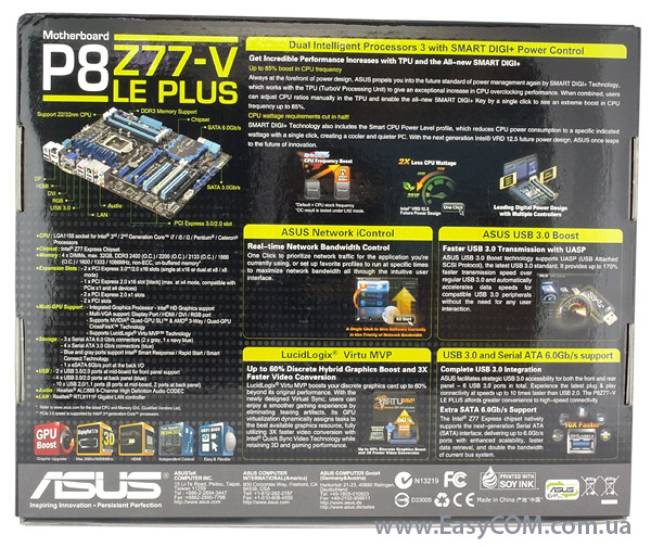 ASUS P8Z77-V LE PLUS