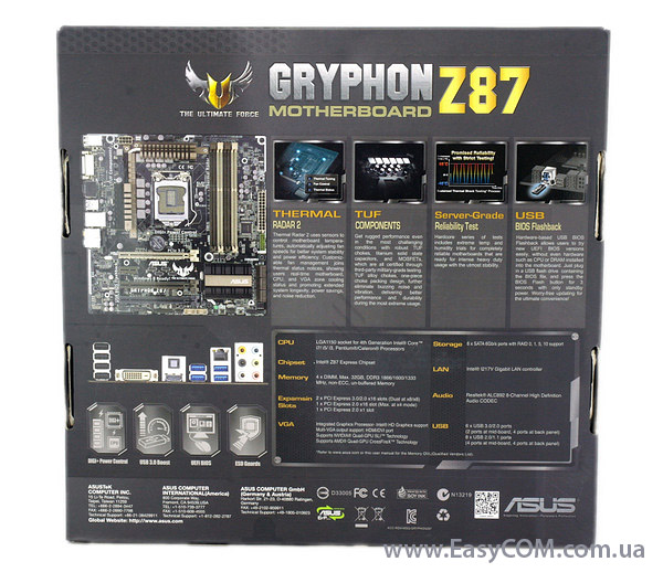 ASUS GRYPHON Z87