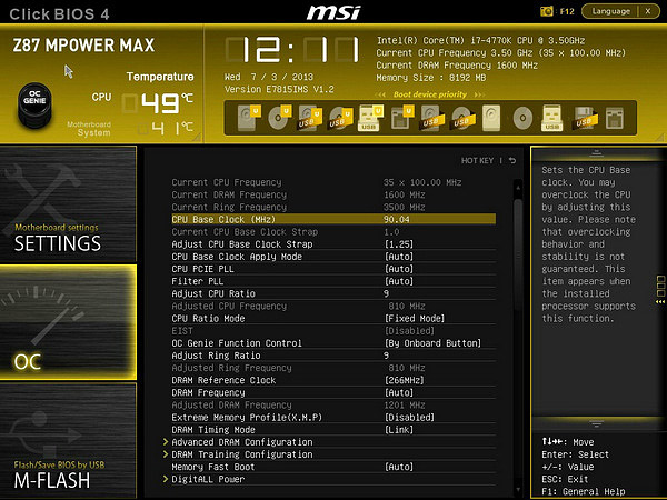 MSI Z87 MPOWER MAX