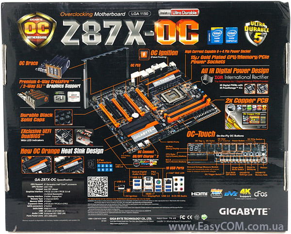 GIGABYTE GA-Z87X-OC