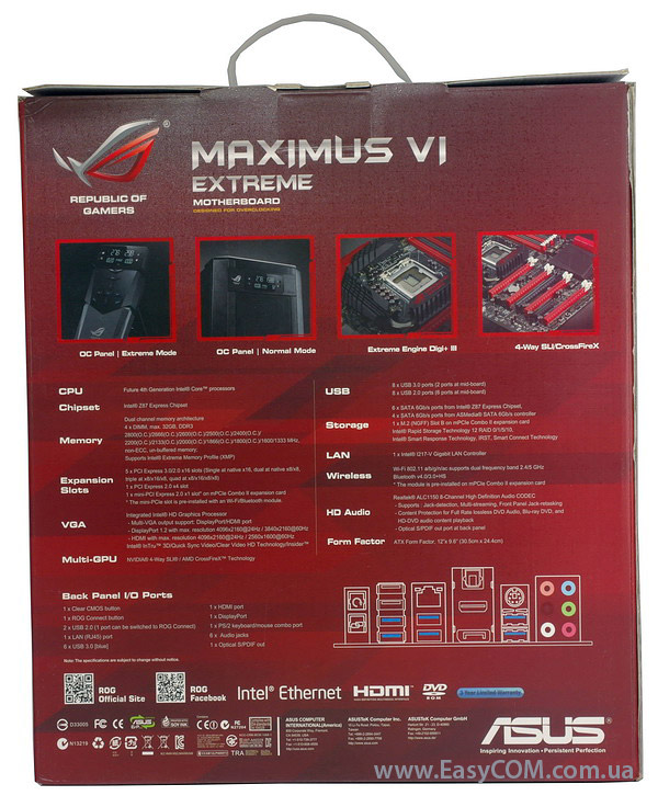 ASUS Maximus VI Extreme