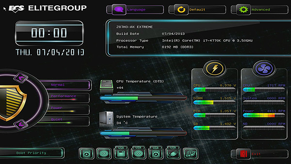 ECS Z87H3-AX EXTREME