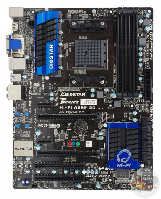 BIOSTAR Hi-Fi A88W 3D