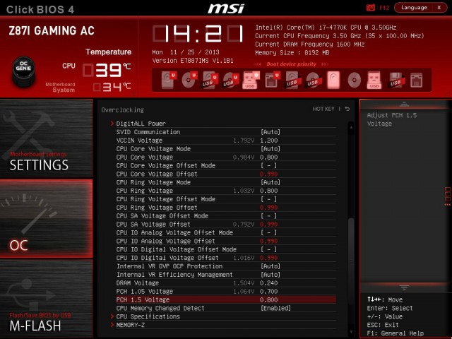 MSI Z87I GAMING AC