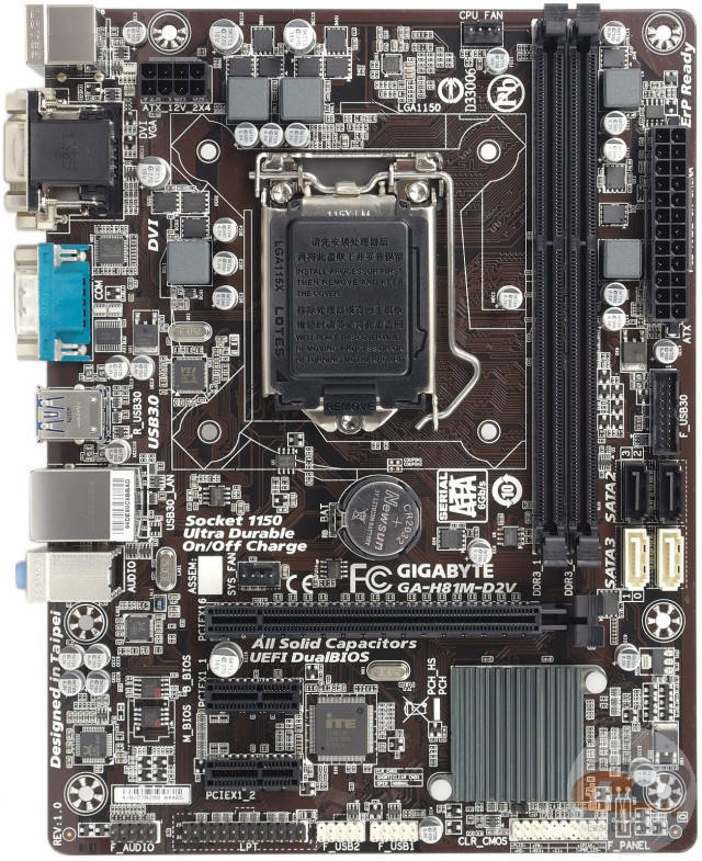 GIGABYTE GA-H81M-D2V