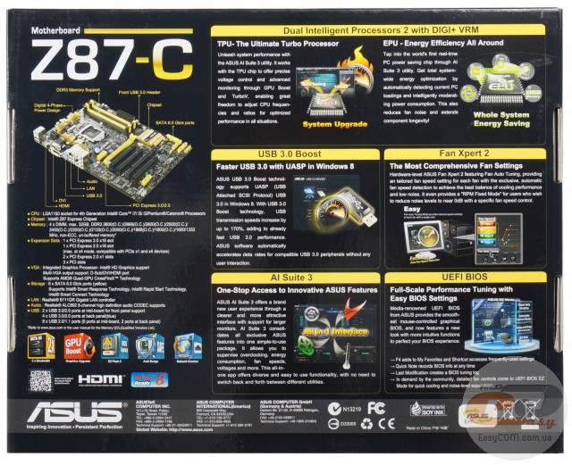 ASUS Z87-C