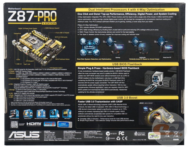 ASUS Z87-PRO(V EDITION)