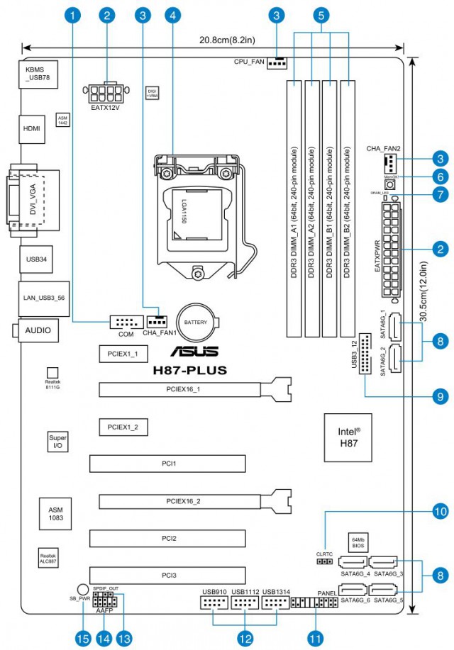 ASUS H87-PLUS