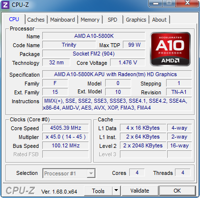 GIGABYTE GA-F2A78M-DS2