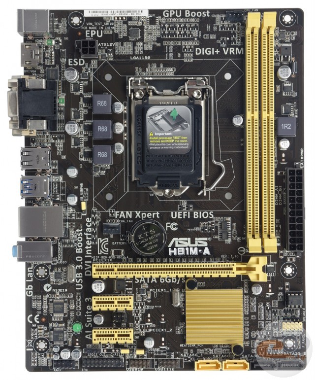 ASUS H81M-A