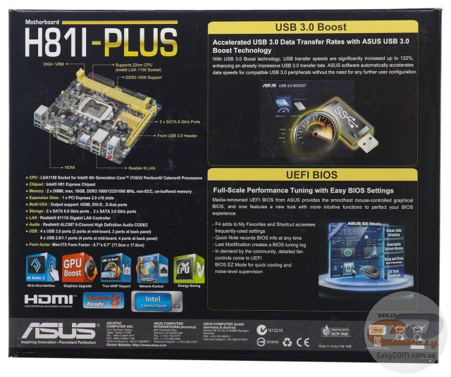 ASUS H81I-PLUS