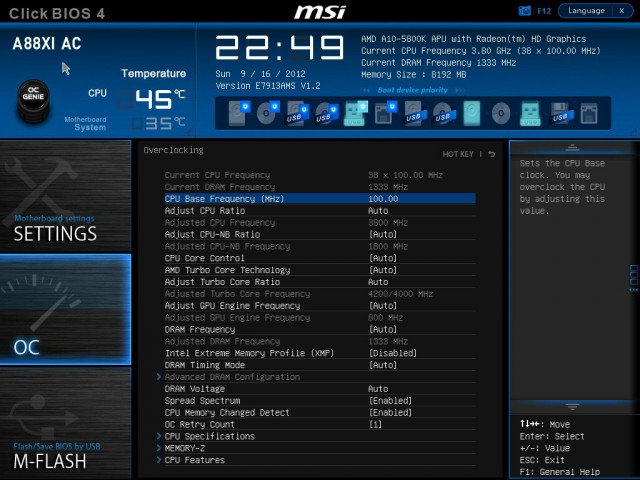 MSI A88XI AC