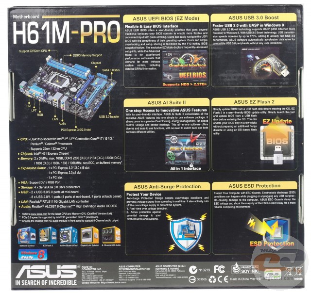 ASUS H61M-PRO