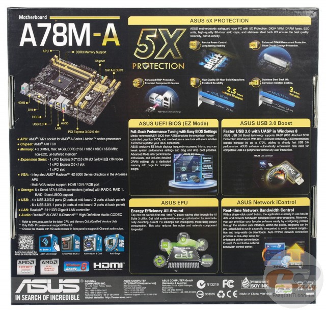 ASUS A78M-A