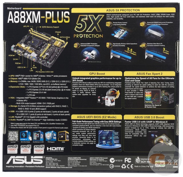 ASUS A88XM-PLUS