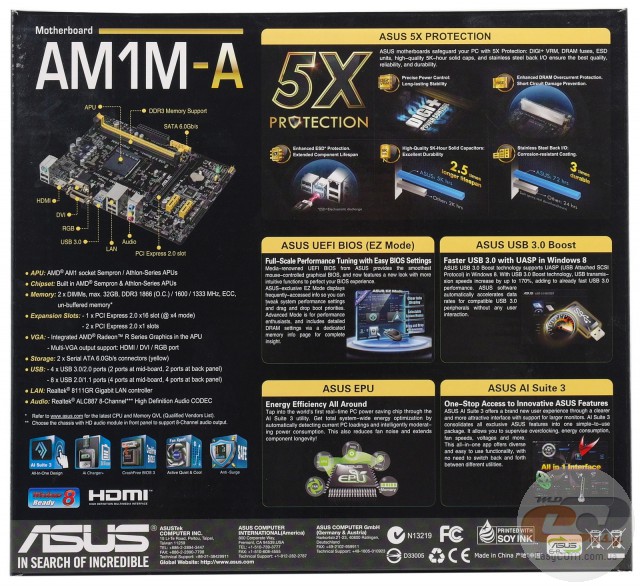 ASUS AM1M-A