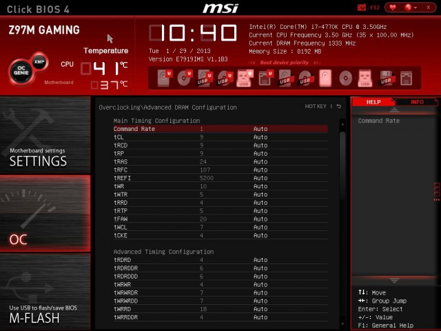 MSI Z97M GAMING