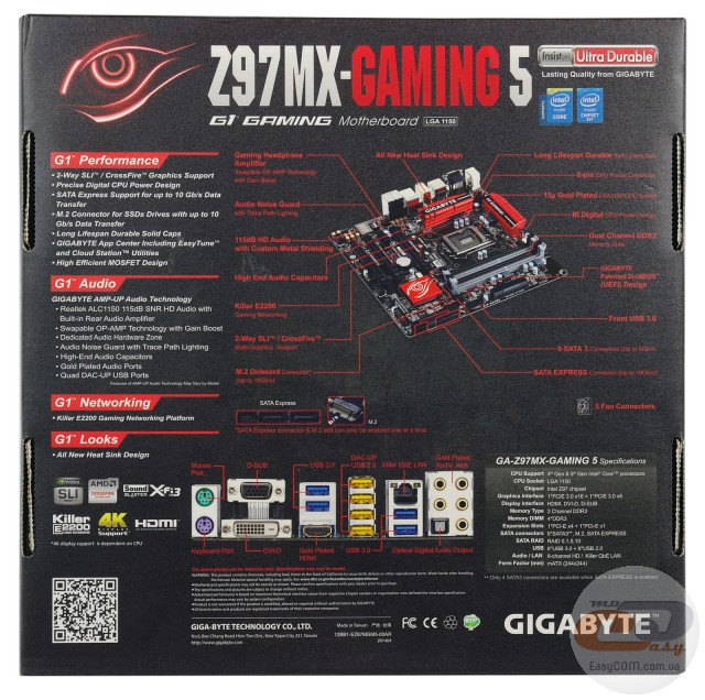 GIGABYTE GA-Z97MX-Gaming 5