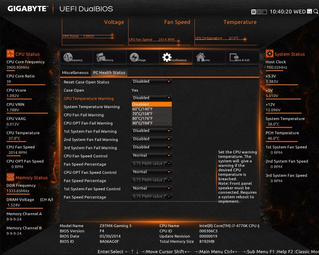 GIGABYTE GA-Z97MX-Gaming 5