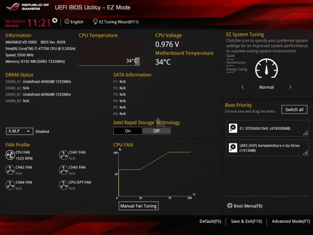 ASUS MAXIMUS VII RANGER