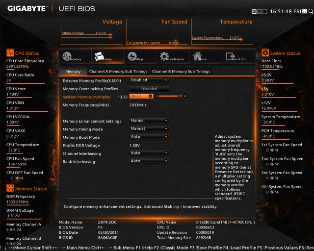 GIGABYTE GA-Z97X-SOC