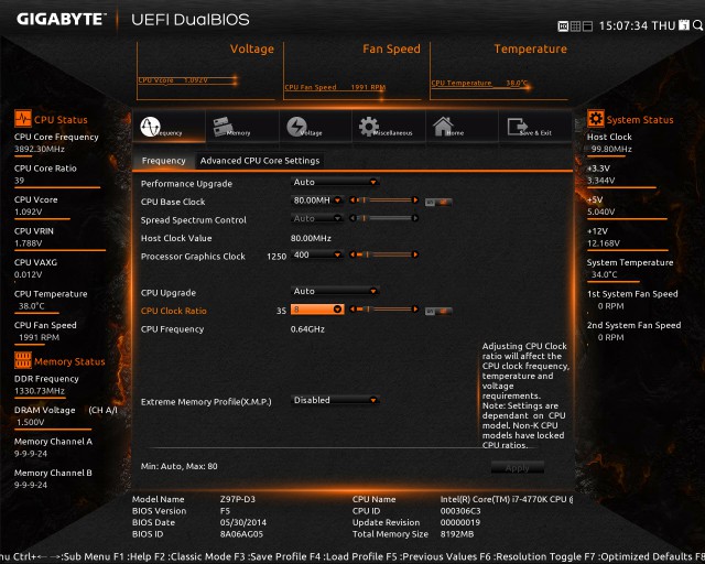 GIGABYTE GA-Z97P-D3