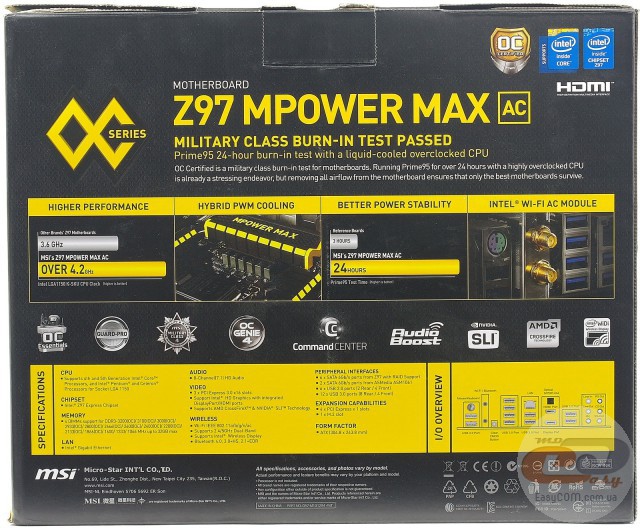 MSI Z97 MPOWER MAX AC