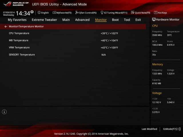 ASUS MAXIMUS VII GENE