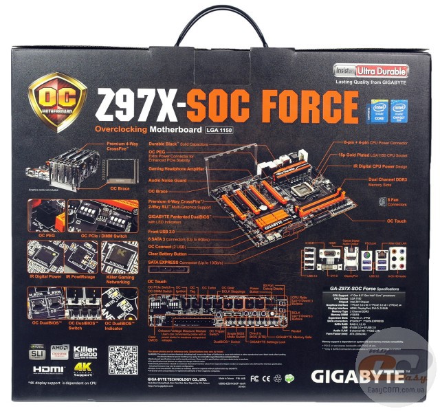 GIGABYTE GA-Z97X-SOC FORCE