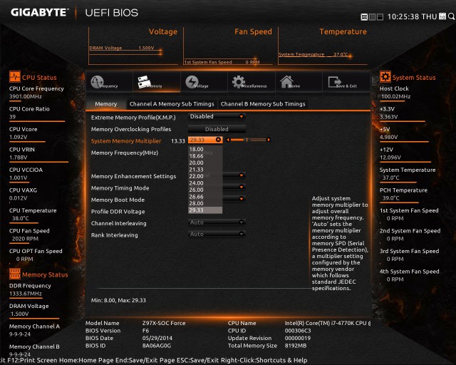 GIGABYTE GA-Z97X-SOC FORCE