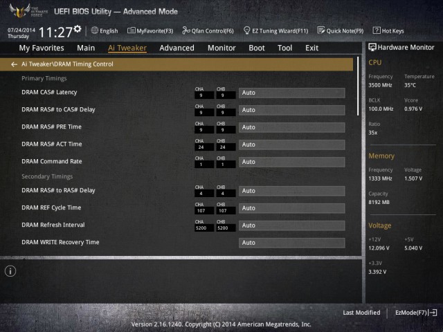 ASUS SABERTOOTH Z97 MARK 2