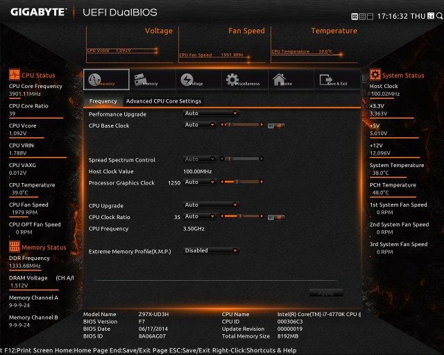 GIGABYTE GA-Z97X-UD3H