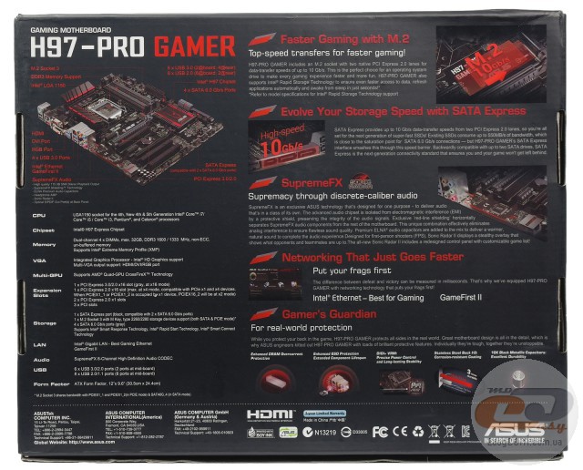 ASUS H97-PRO GAMER