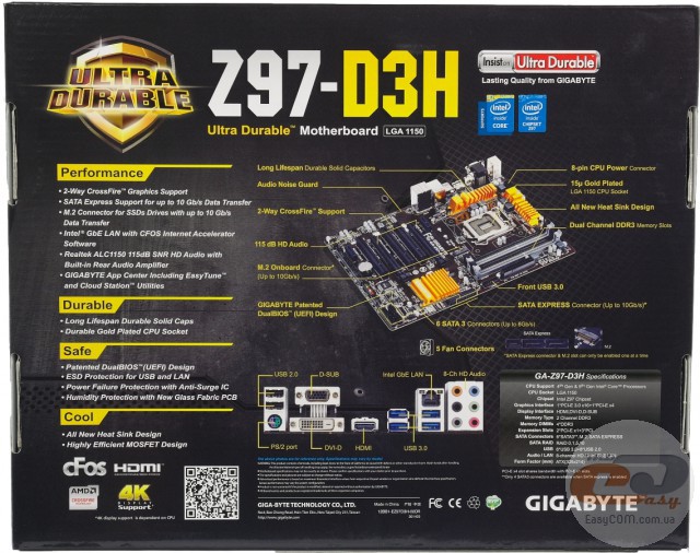 GIGABYTE GA-Z97-D3H