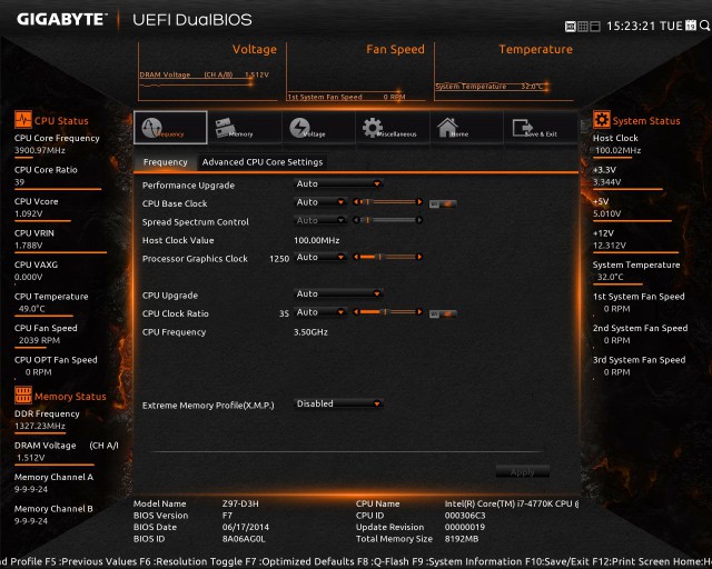 GIGABYTE GA-Z97-D3H