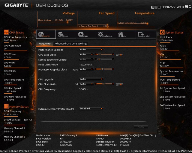 GIGABYTE GA-Z97X-Gaming 3