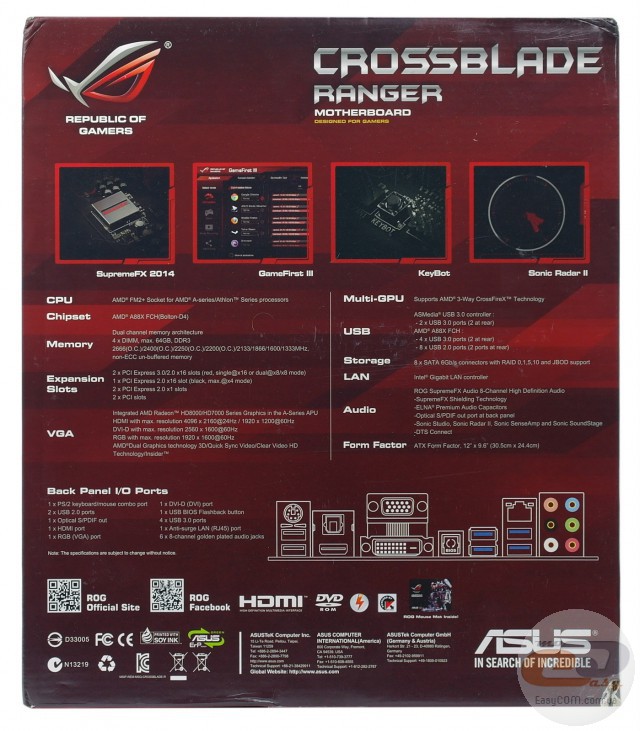 ASUS CROSSBLADE RANGER